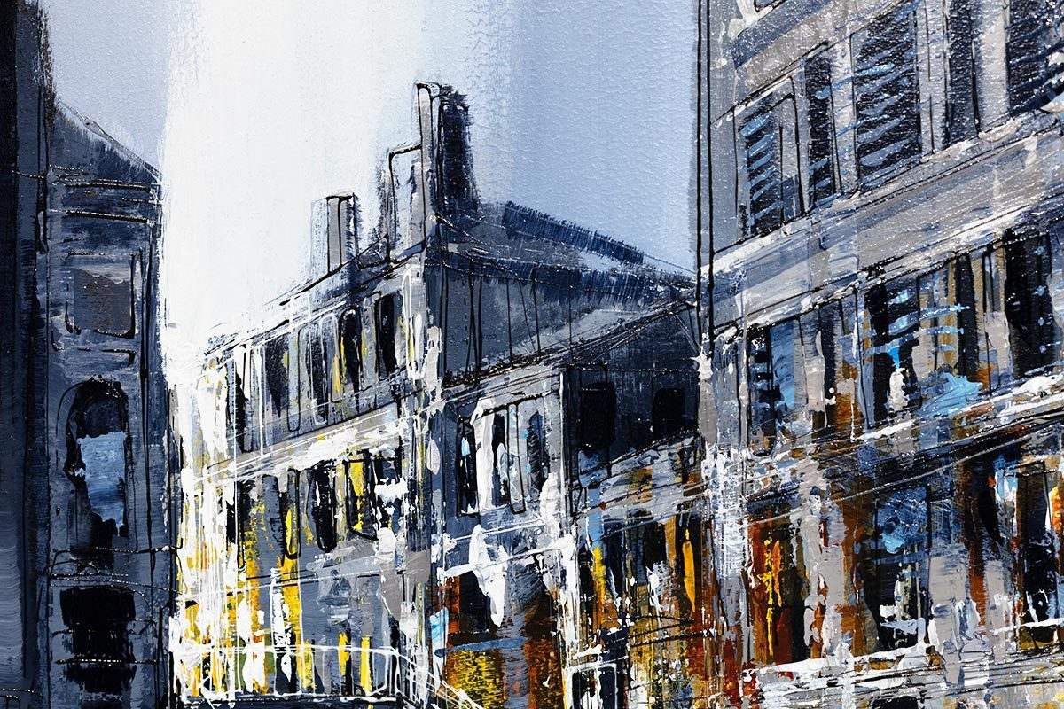 Gondola Ride - Original - SOLD by artist Simon Wright - Wyecliffe Galleries