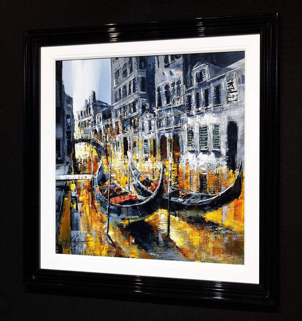 Gondola Ride - Original - SOLD by artist Simon Wright - Wyecliffe Galleries