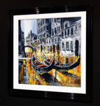 Gondola Ride - Original - SOLD by artist Simon Wright - Wyecliffe Galleries