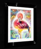 Hot Pink - Original - SOLD by artist Simon Wright - Wyecliffe Galleries