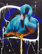 Its All About Balance - Original - SOLD by artist Simon Wright - Wyecliffe Galleries