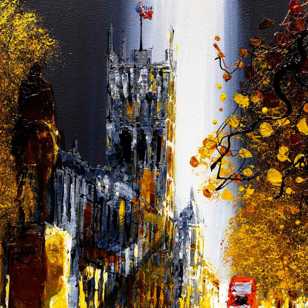 Journey Through London - Original - SOLD by artist Simon Wright - Wyecliffe Galleries