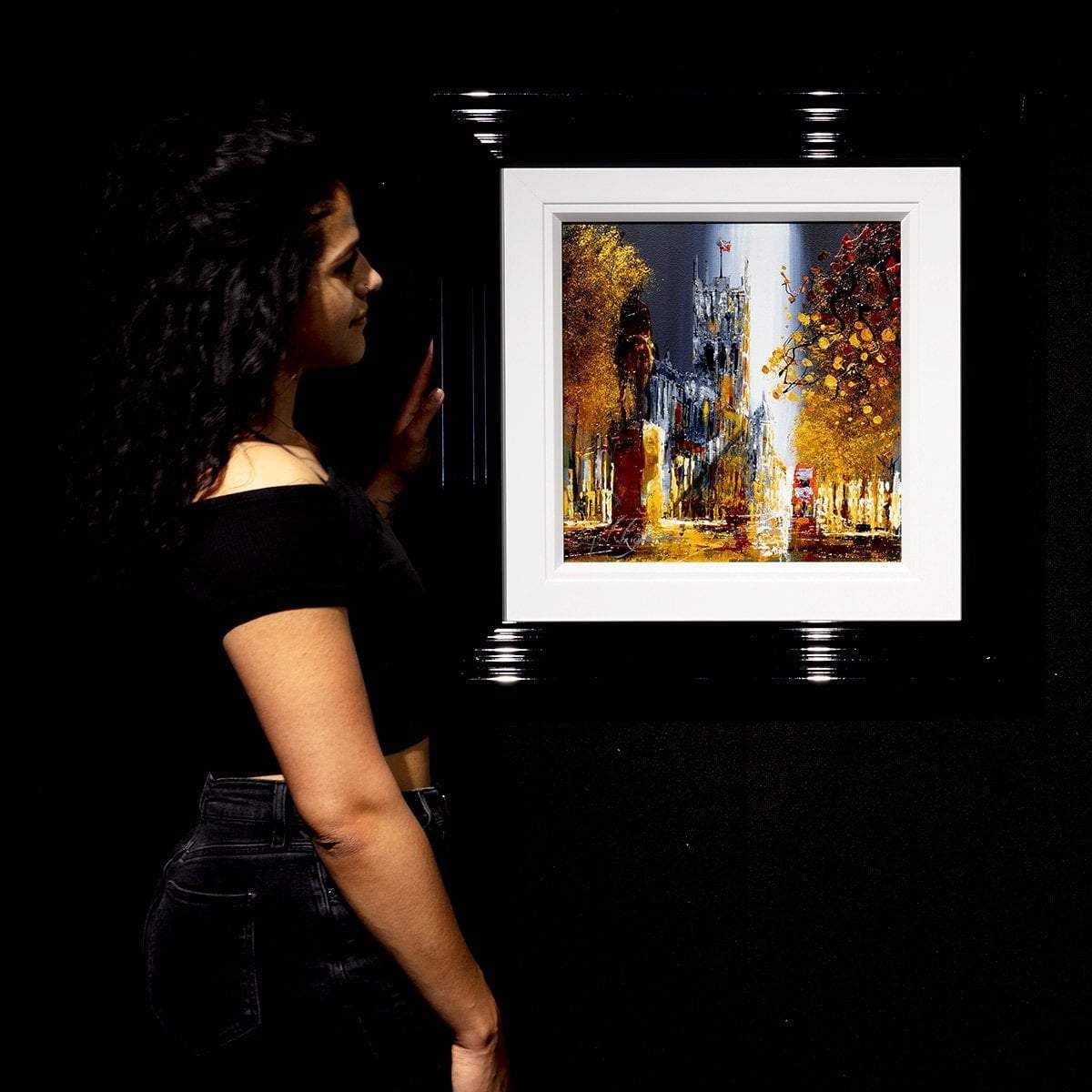 Journey Through London - Original - SOLD by artist Simon Wright - Wyecliffe Galleries