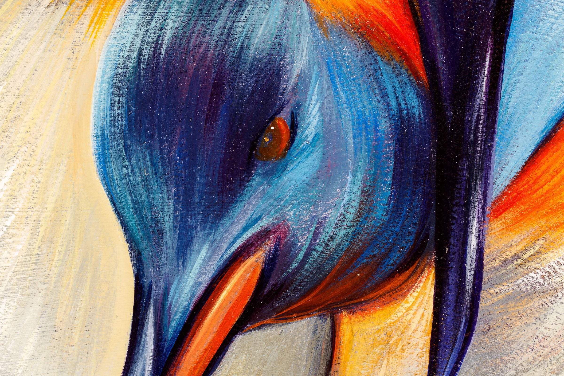 Keeping You Warm - SOLD by artist Simon Wright - Wyecliffe Galleries