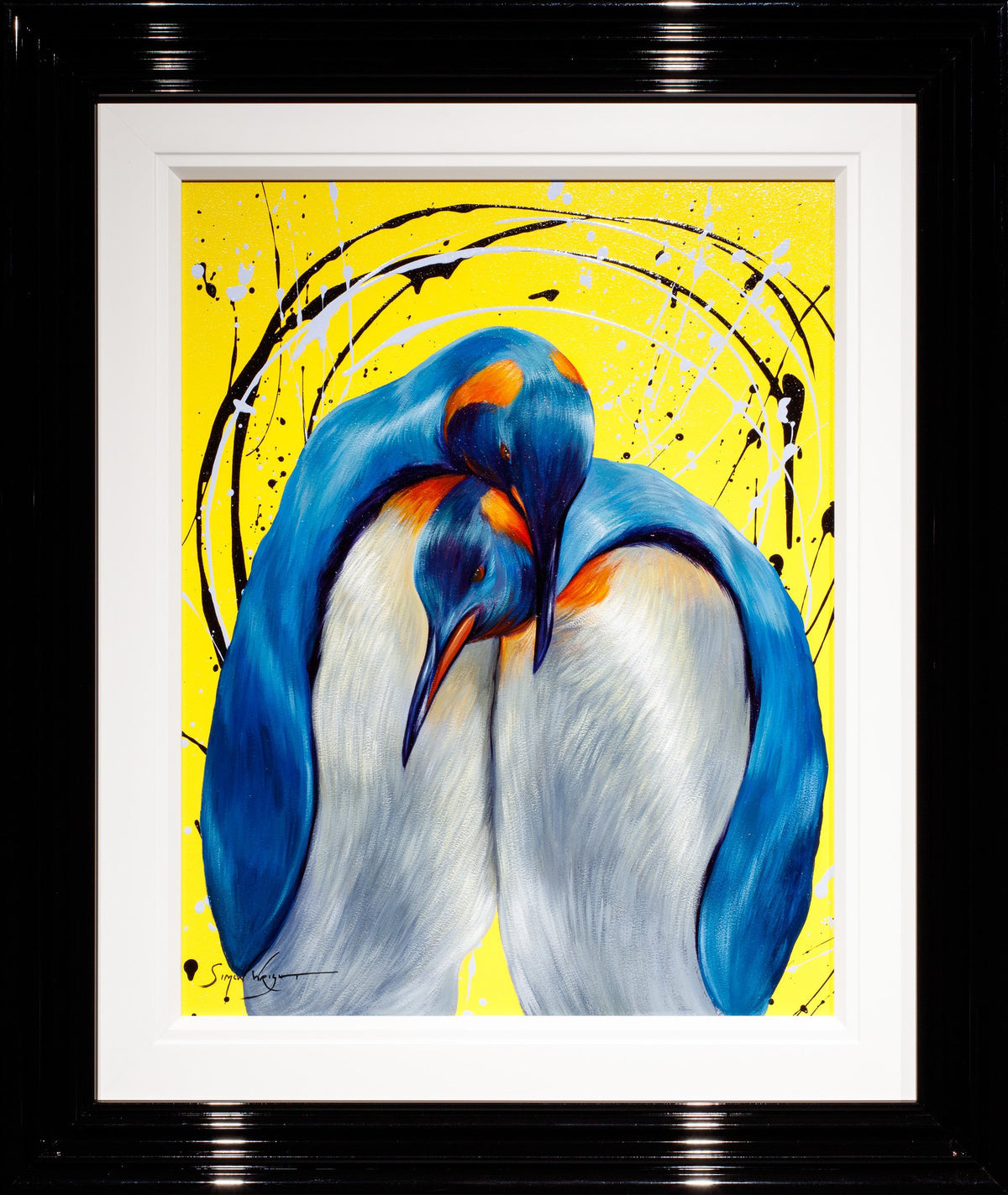 Keeping You Warm - Commission Simon Wright Framed