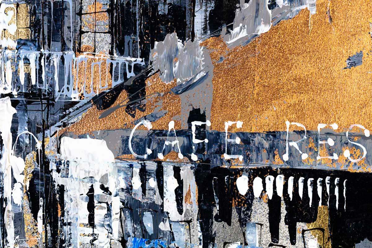 La Tour Eiffel - Original - SOLD by artist Simon Wright - Wyecliffe Galleries