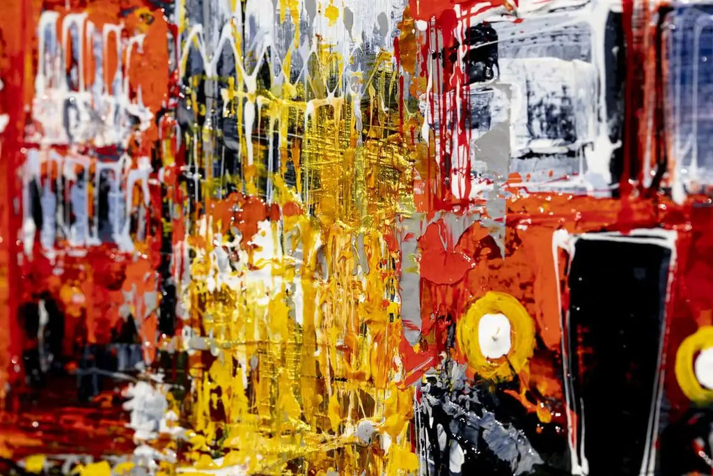 Last Bus Home - Original - SOLD by artist Simon Wright - Wyecliffe Galleries