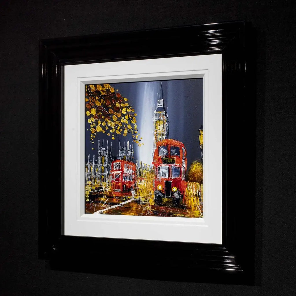 Last Bus Home - Original - SOLD by artist Simon Wright - Wyecliffe Galleries