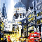 Late Night London - Original - SOLD by artist Simon Wright - Wyecliffe Galleries