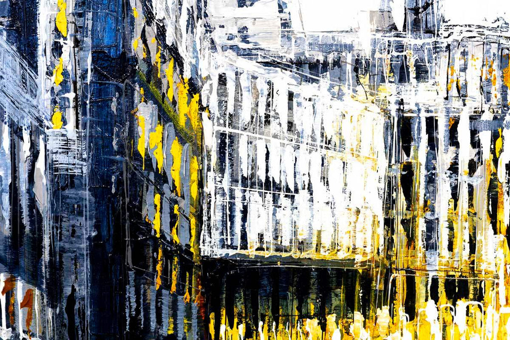 Late Night London - Original - SOLD by artist Simon Wright - Wyecliffe Galleries