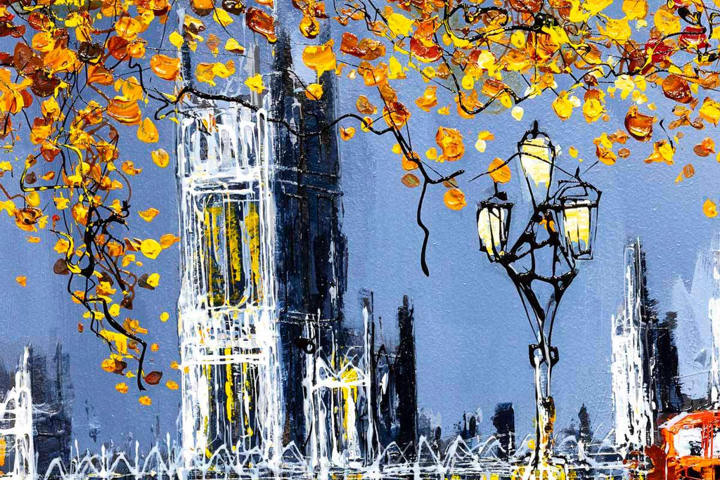 Legacies of London - Original - SOLD by artist Simon Wright - Wyecliffe Galleries