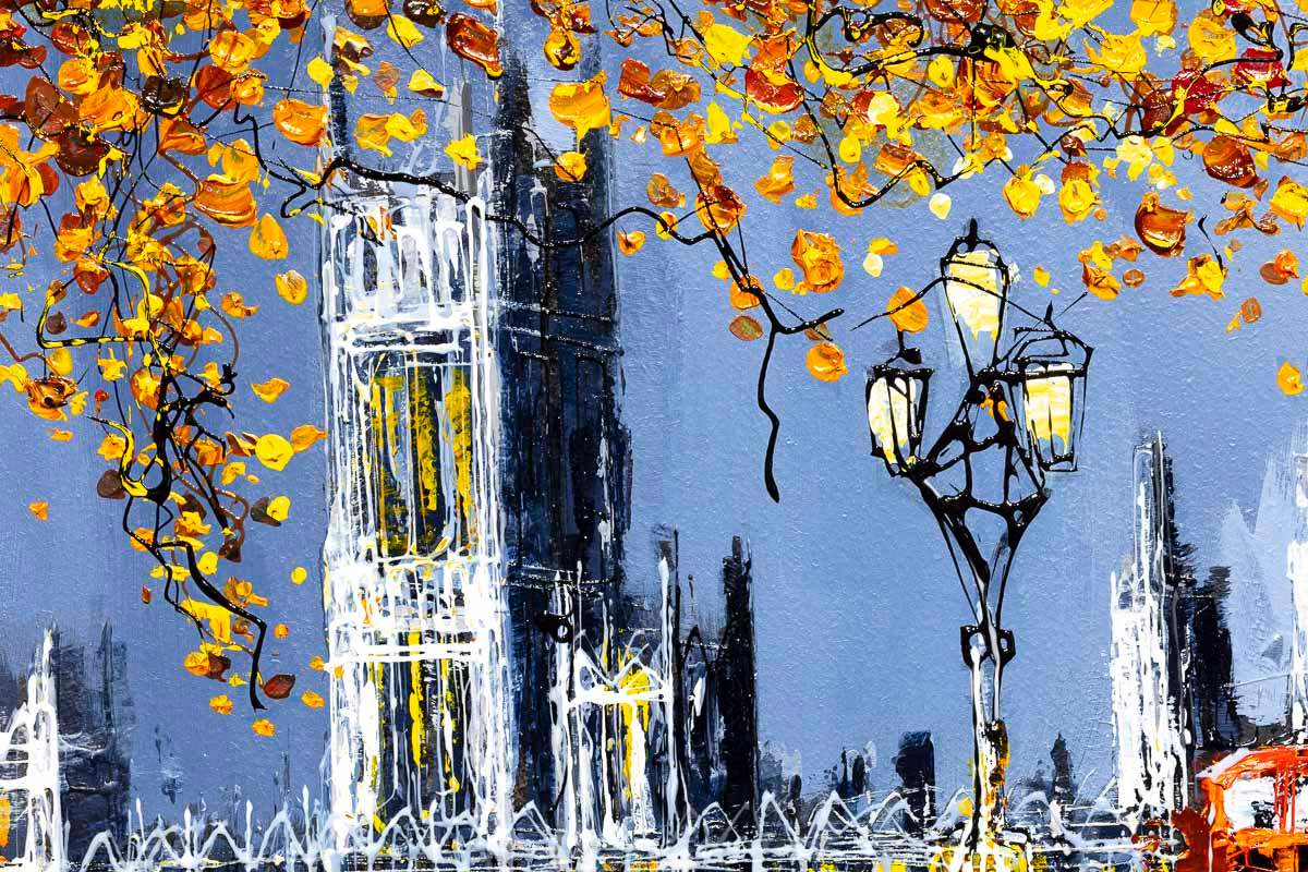 Legacies of London - Original - SOLD by artist Simon Wright - Wyecliffe Galleries