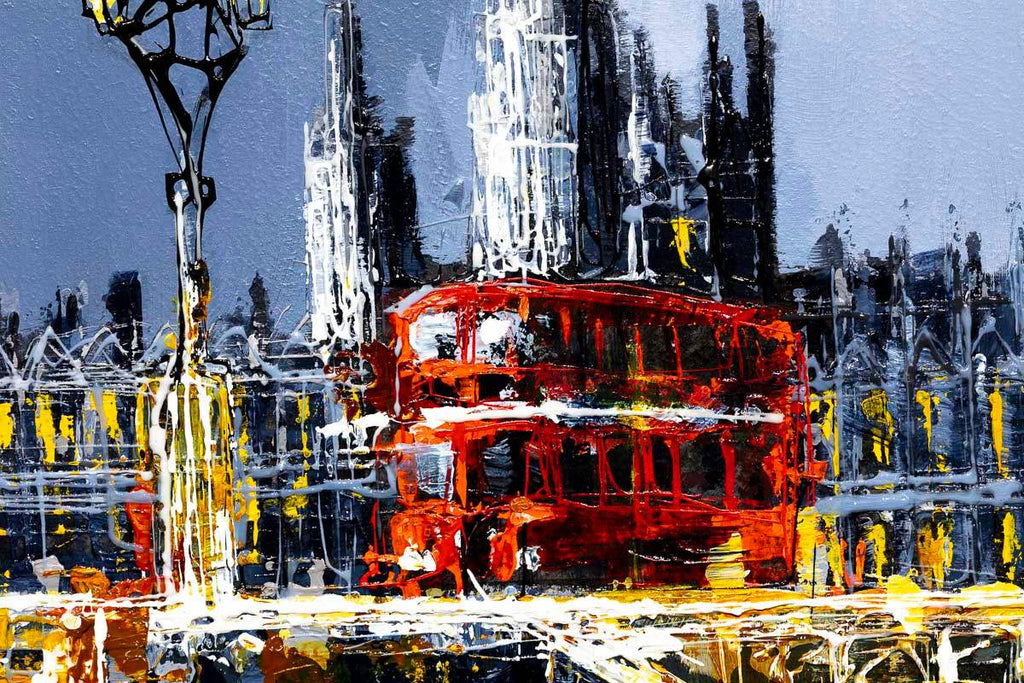 Legacies of London - Original - SOLD by artist Simon Wright - Wyecliffe Galleries