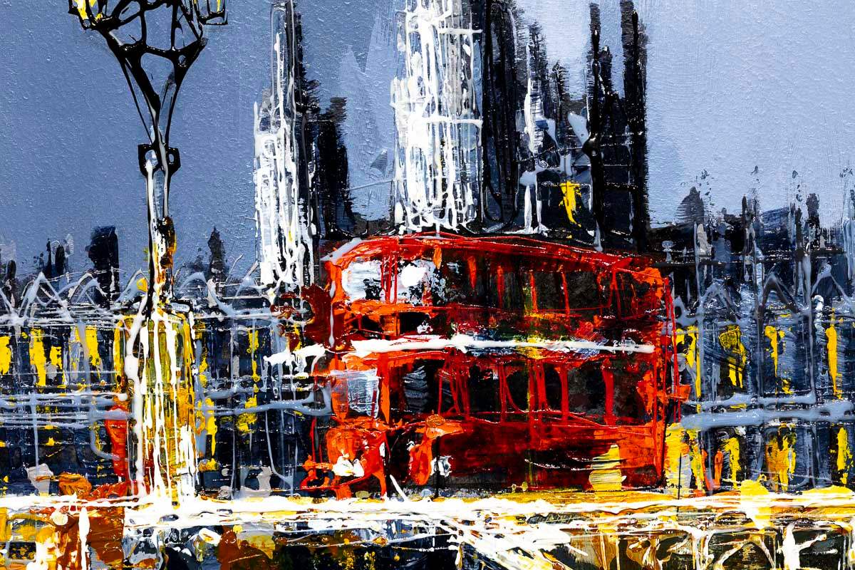 Legacies of London - Original - SOLD by artist Simon Wright - Wyecliffe Galleries