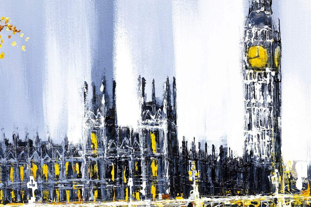 Legacies of London - Original - SOLD by artist Simon Wright - Wyecliffe Galleries