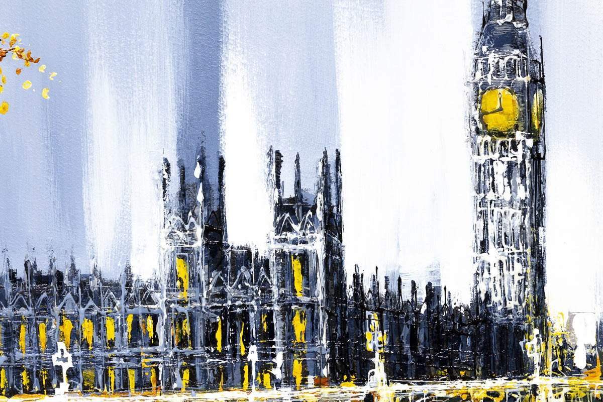 Legacies of London - Original - SOLD by artist Simon Wright - Wyecliffe Galleries