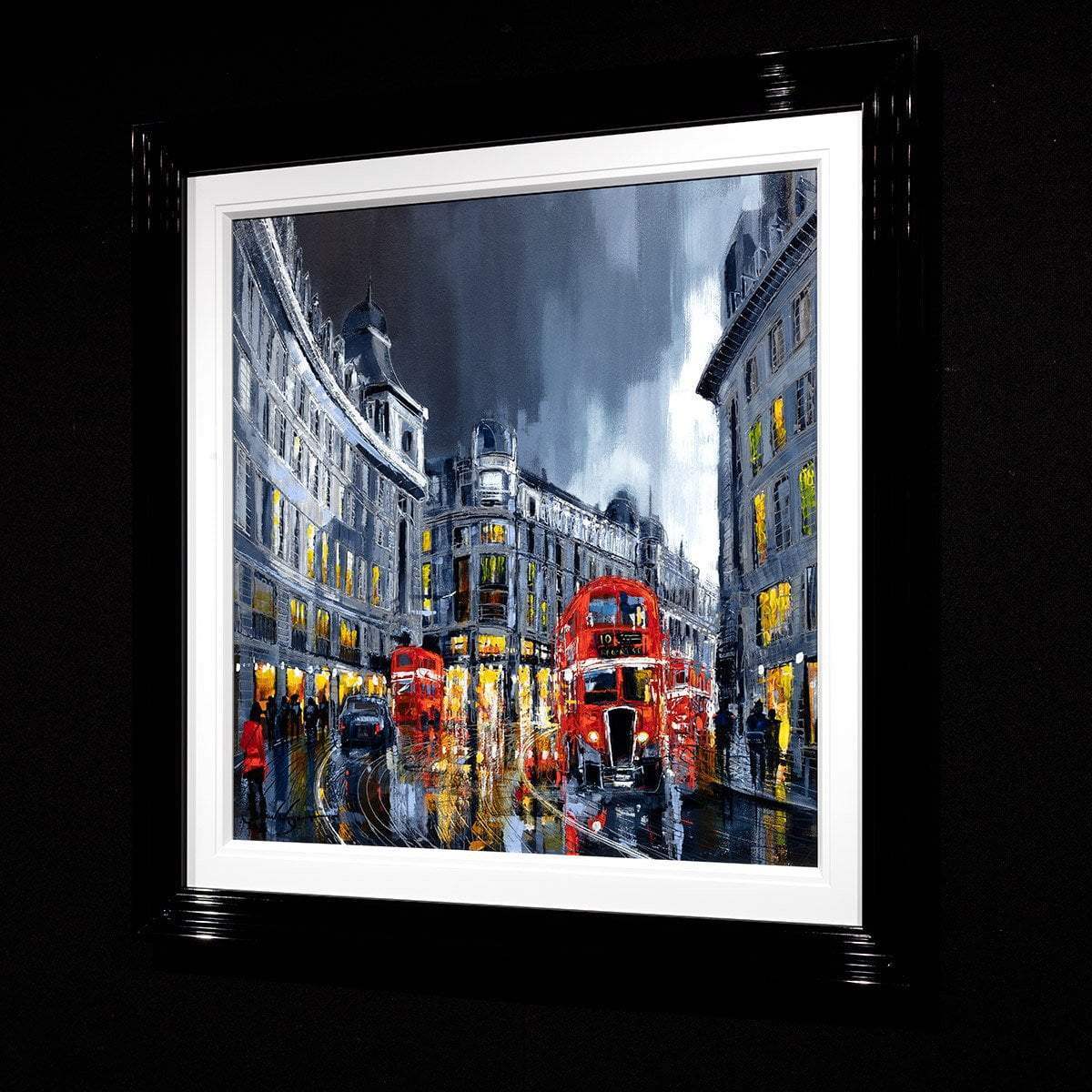 Lights of London - Original - SOLD by artist Simon Wright - Wyecliffe Galleries