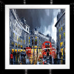 Lights of London - Original - SOLD by artist Simon Wright - Wyecliffe Galleries
