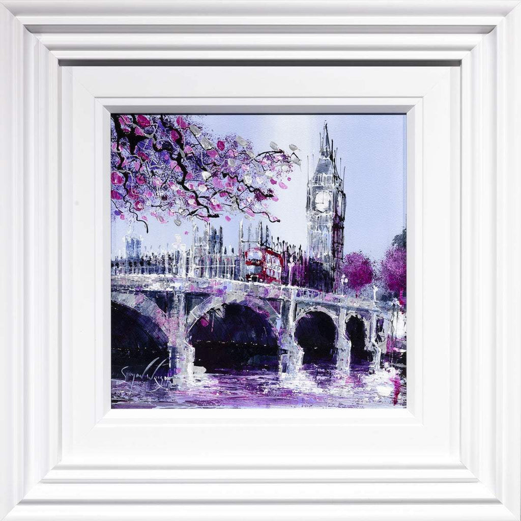 London Blooms - Original - SOLD by artist Simon Wright - Wyecliffe Galleries