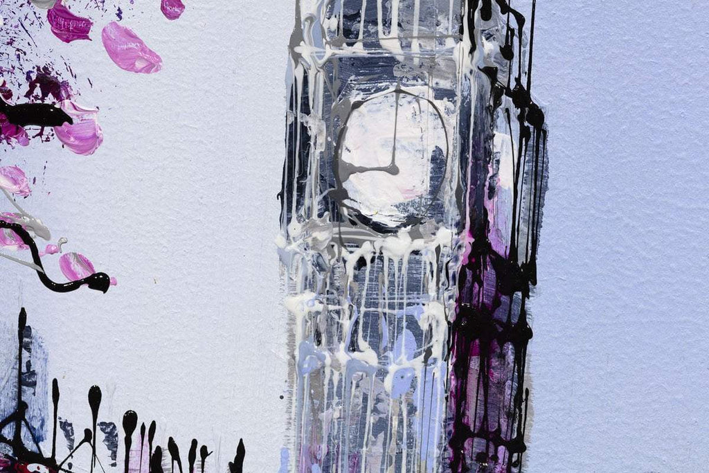 London Blooms - Original - SOLD by artist Simon Wright - Wyecliffe Galleries