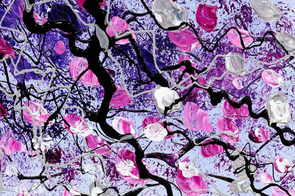 London Blooms - Original - SOLD by artist Simon Wright - Wyecliffe Galleries