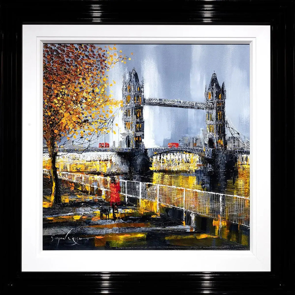 London Bridge - Original - SOLD by artist Simon Wright - Wyecliffe Galleries