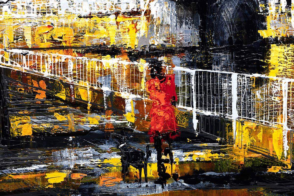 London Bridge - Original - SOLD by artist Simon Wright - Wyecliffe Galleries