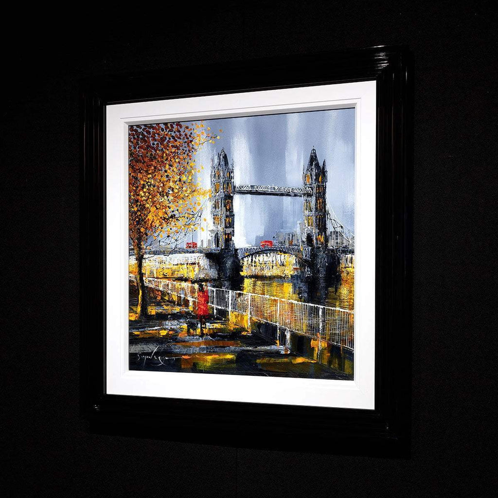 London Bridge - Original - SOLD by artist Simon Wright - Wyecliffe Galleries