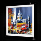 London Buses - Original - SOLD by artist Simon Wright - Wyecliffe Galleries