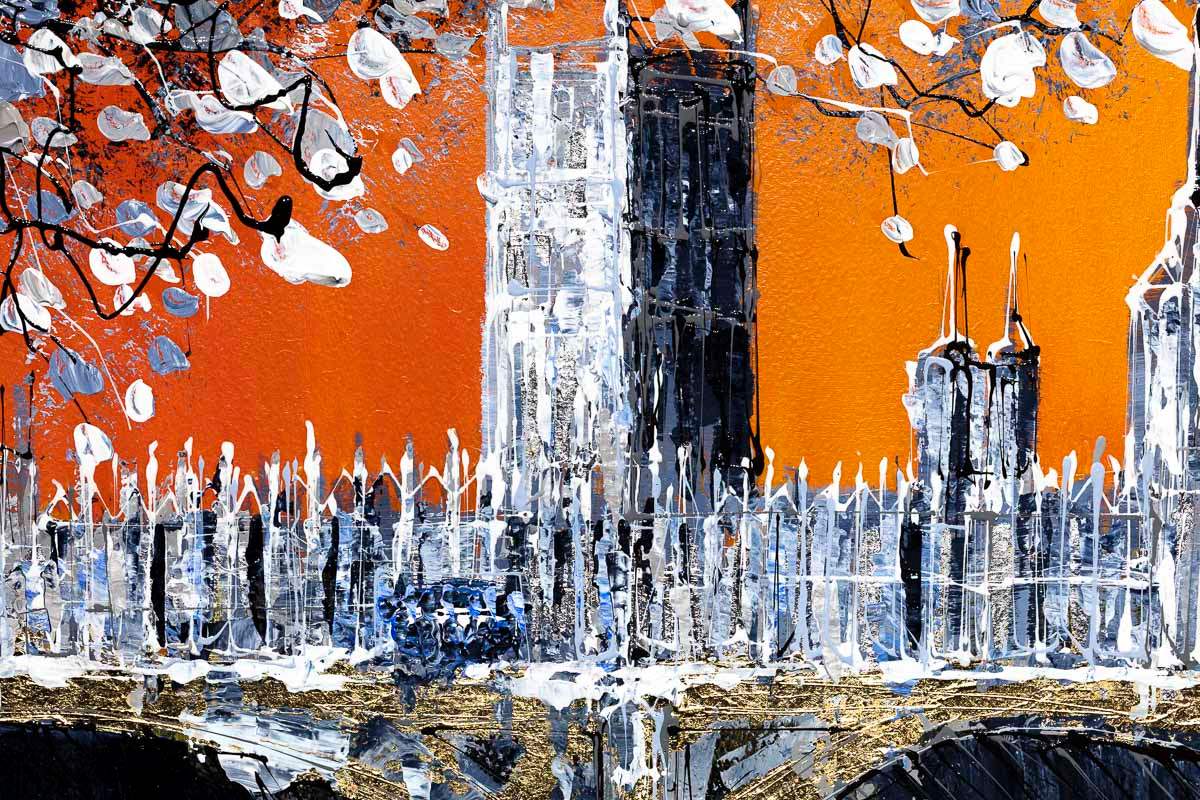 London Calling - Original - SOLD by artist Simon Wright - Wyecliffe Galleries