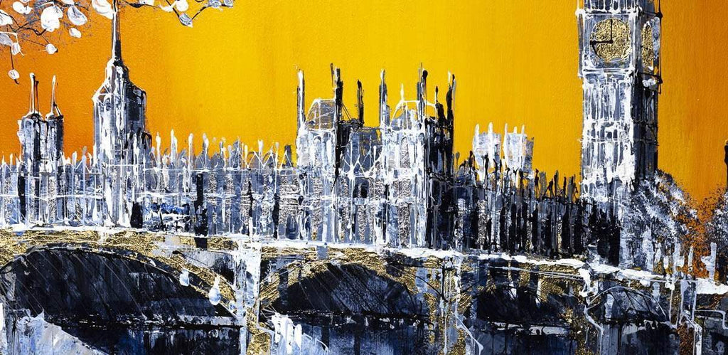 London Calling - Original - SOLD by artist Simon Wright - Wyecliffe Galleries