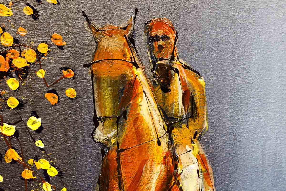 London Cavalry - Original - SOLD by artist Simon Wright - Wyecliffe Galleries