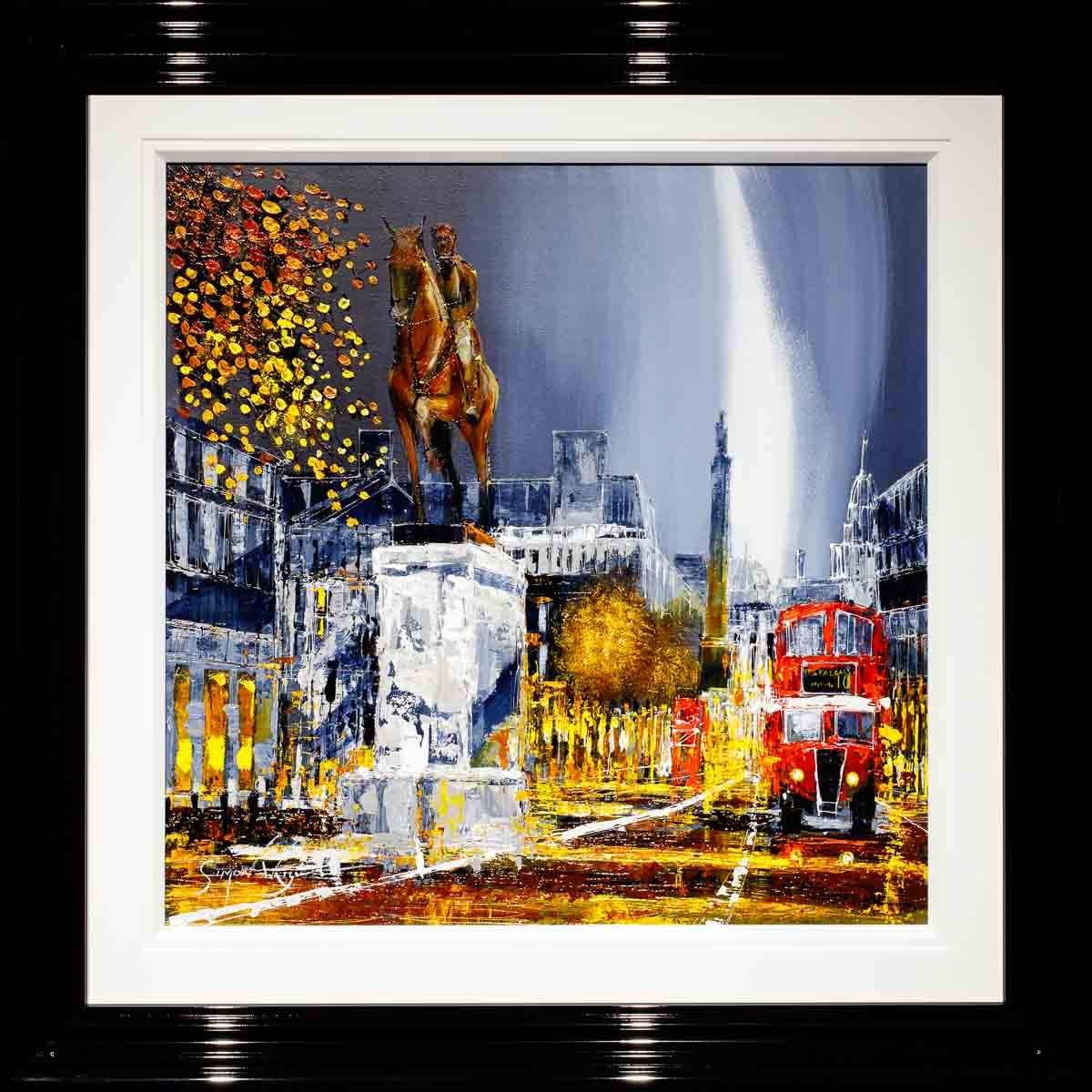 London Cavalry - Original - SOLD by artist Simon Wright - Wyecliffe Galleries