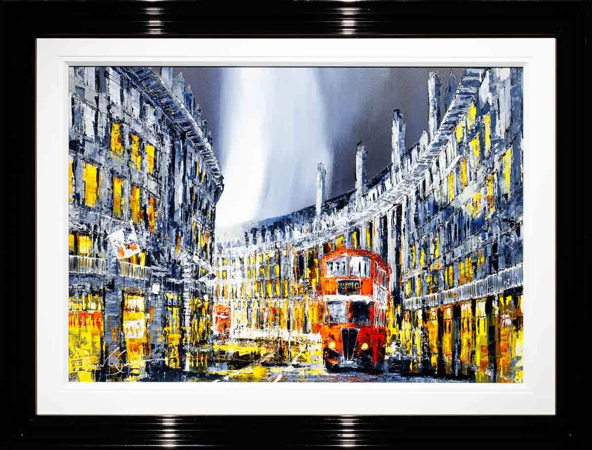 London Circus - Original - SOLD by artist Simon Wright - Wyecliffe Galleries