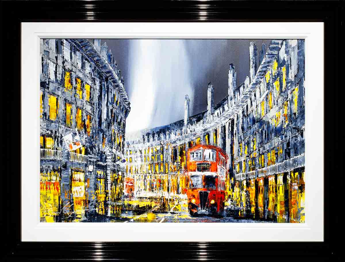 London Circus - Original Simon Wright Framed