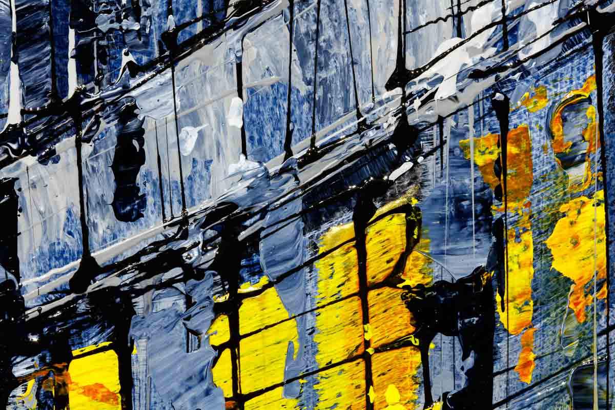 London Circus - Original - SOLD by artist Simon Wright - Wyecliffe Galleries