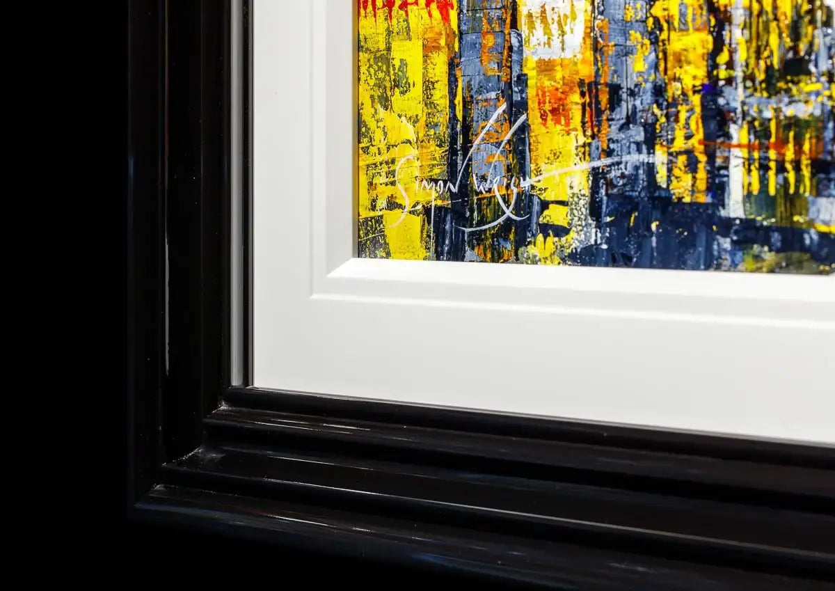 London Circus - Original - SOLD by artist Simon Wright - Wyecliffe Galleries