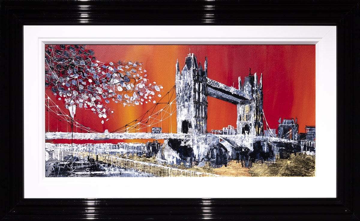 London Connections - Original - SOLD by artist Simon Wright - Wyecliffe Galleries