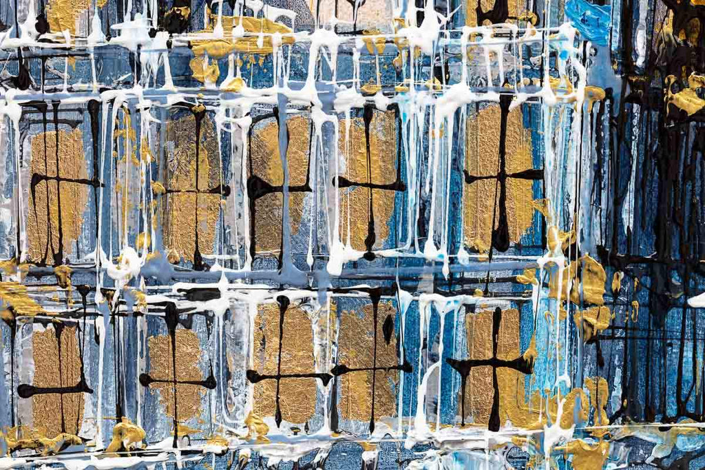 London in the Fall - Original - SOLD by artist Simon Wright - Wyecliffe Galleries