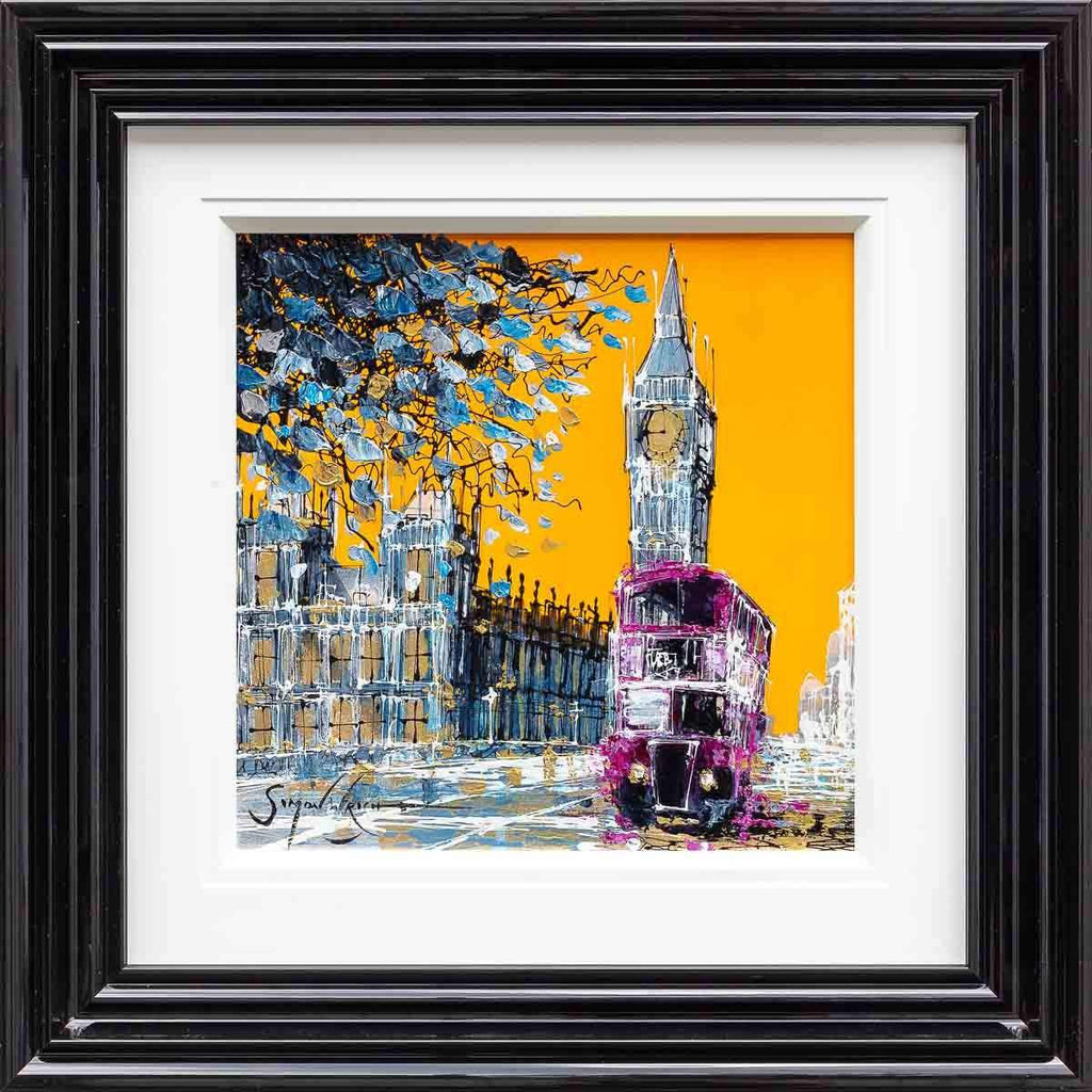 London in the Fall - Original - SOLD by artist Simon Wright - Wyecliffe Galleries