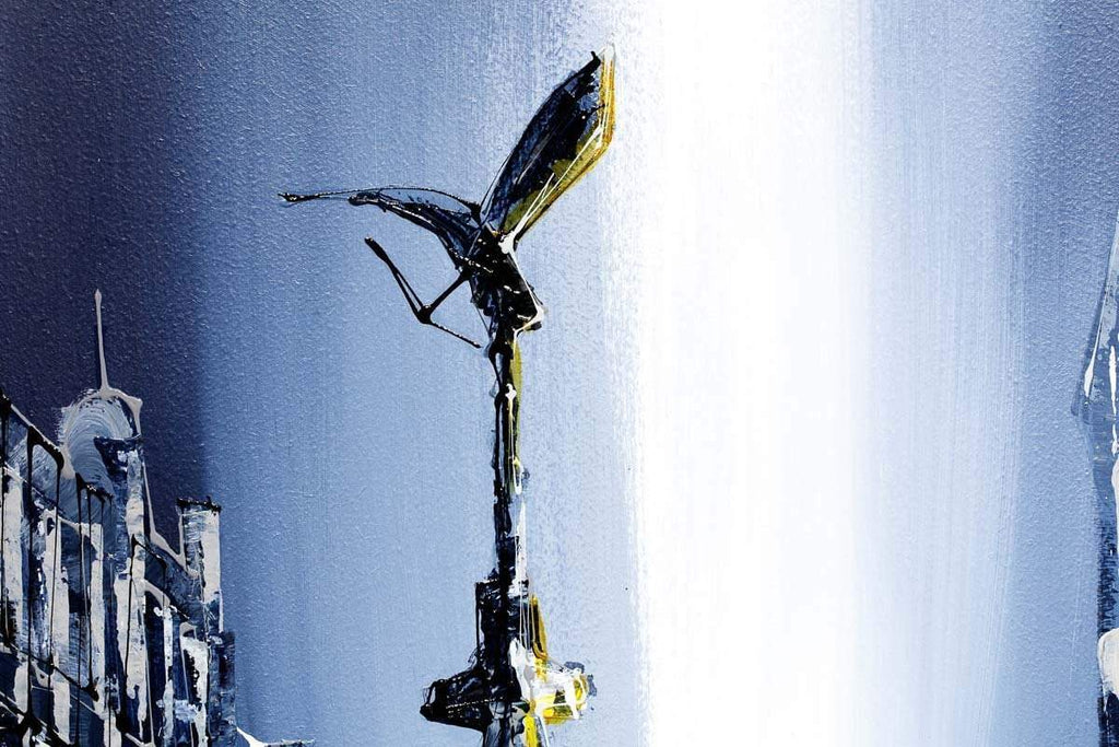 London Nights - Original - SOLD by artist Simon Wright - Wyecliffe Galleries