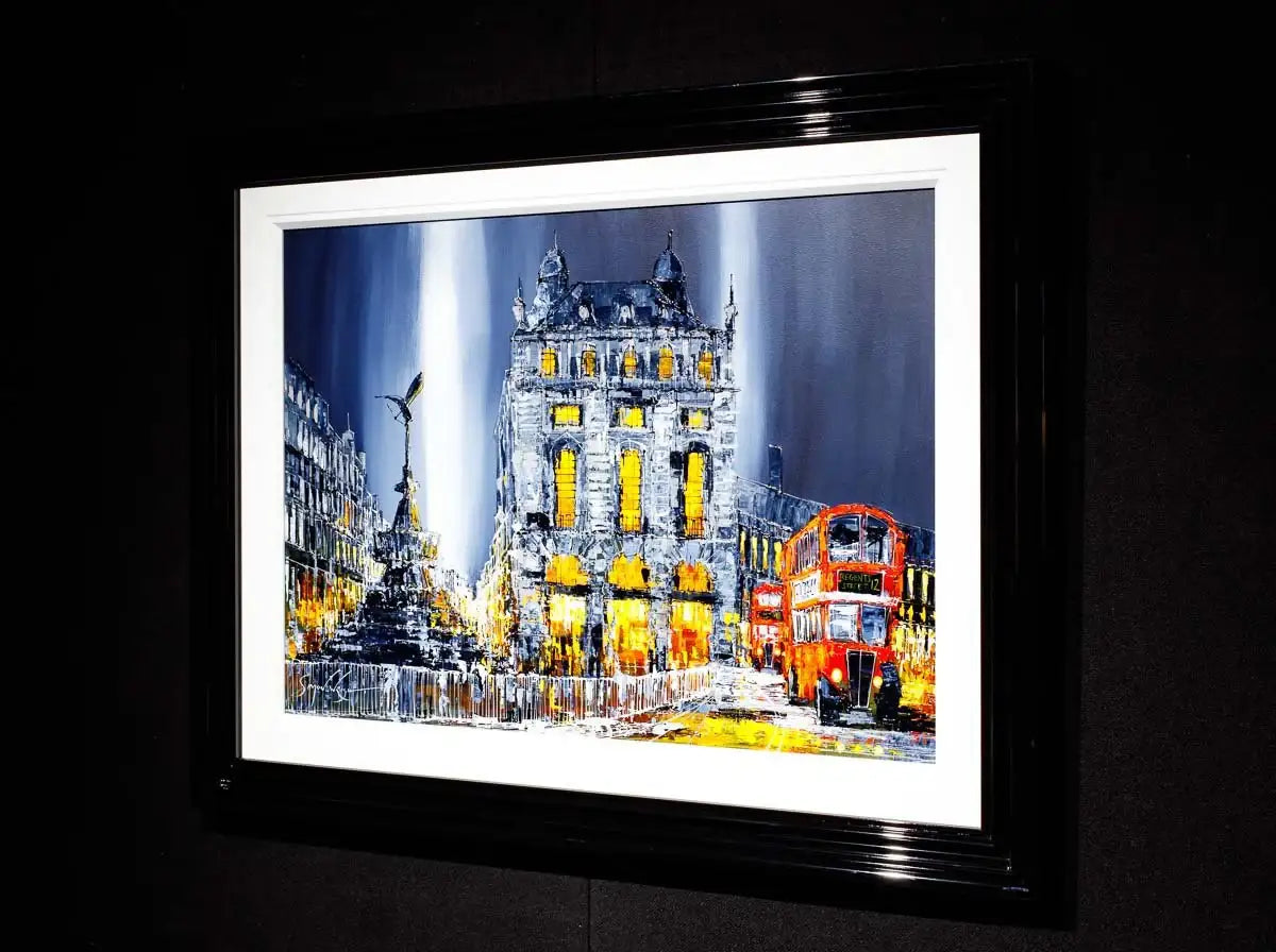 London Nights - Original - SOLD by artist Simon Wright - Wyecliffe Galleries