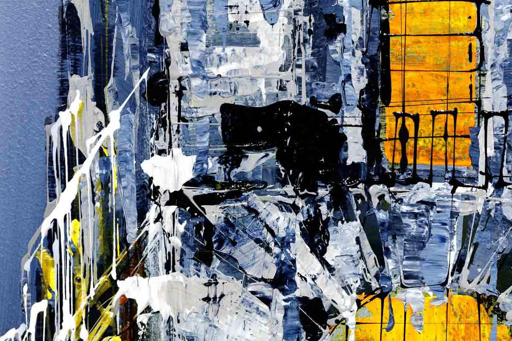 London Nights - Original - SOLD by artist Simon Wright - Wyecliffe Galleries