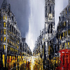 London's Calling - Original - SOLD by artist Simon Wright - Wyecliffe Galleries