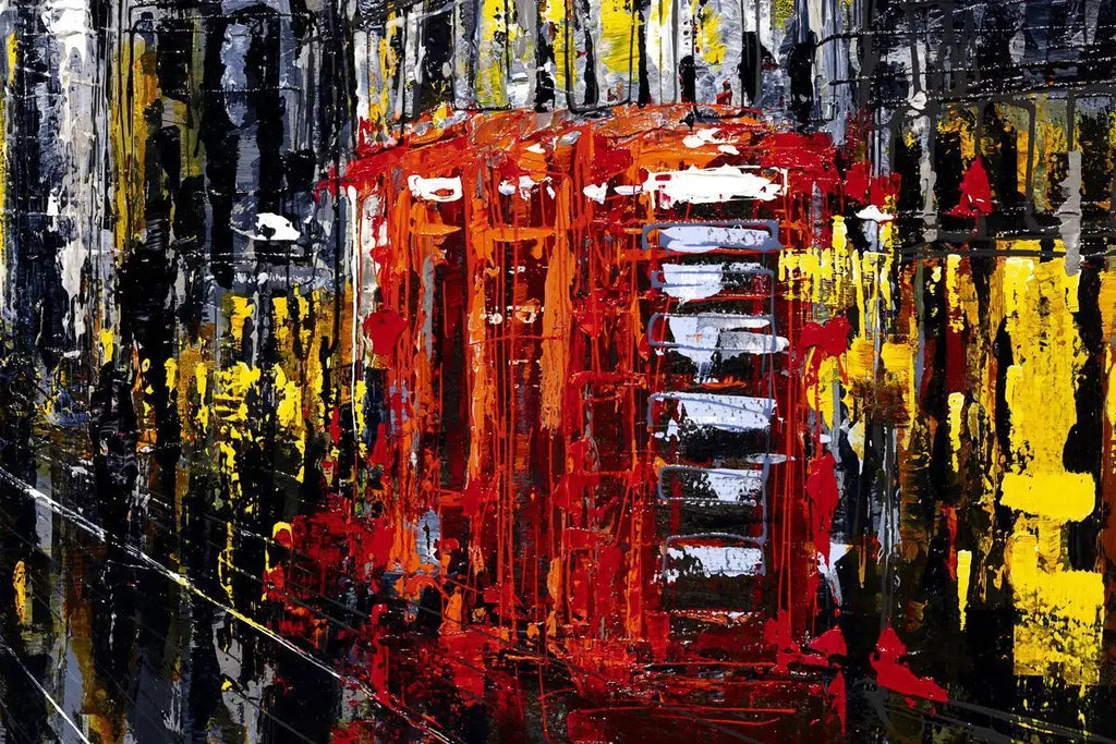 London's Calling - Original - SOLD by artist Simon Wright - Wyecliffe Galleries