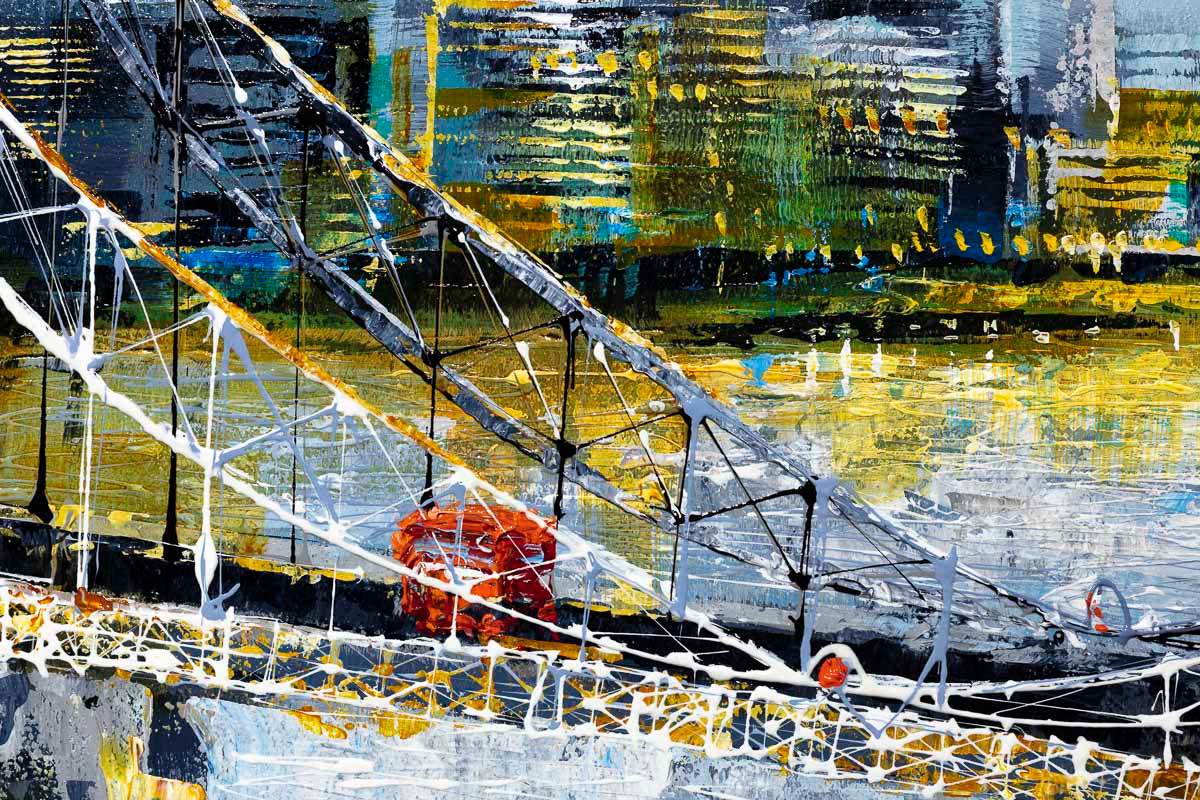 London's Finest Hour - Original SOLD by artist Simon Wright - Wyecliffe Galleries