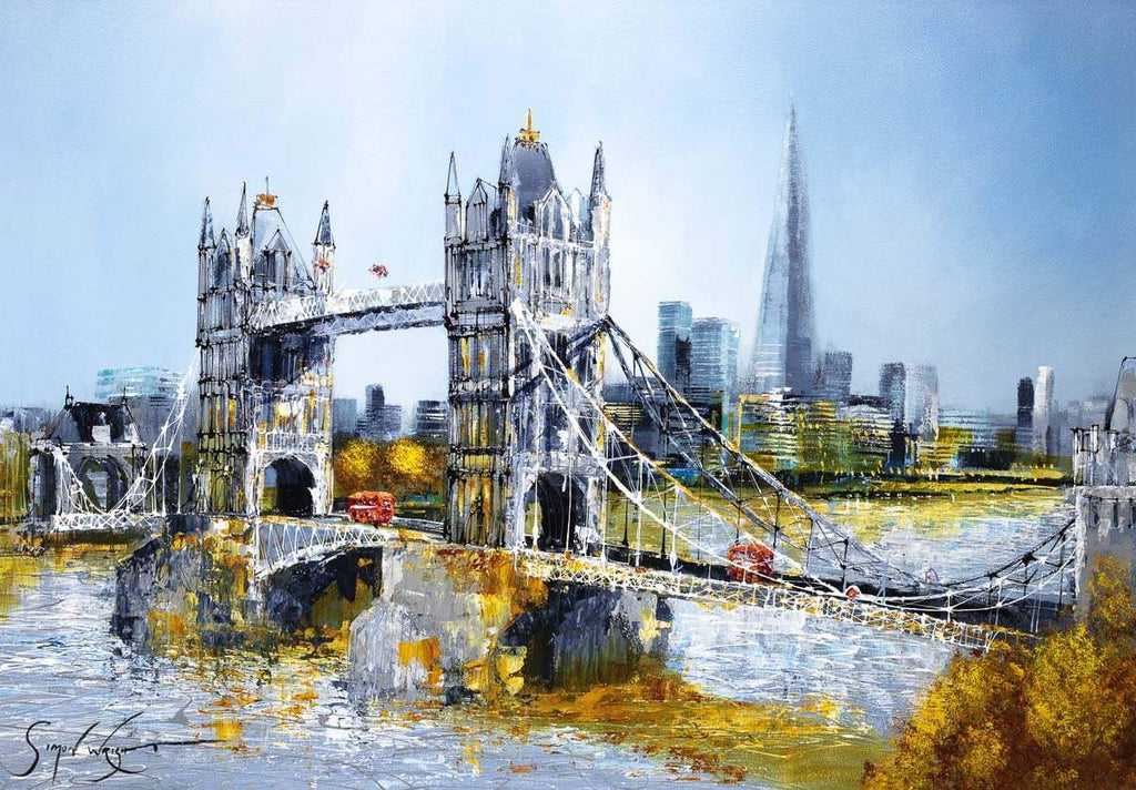 London's Finest Hour - Original SOLD by artist Simon Wright - Wyecliffe Galleries