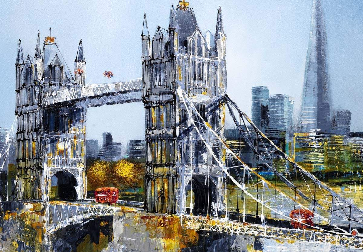 London's Finest Hour - Original SOLD by artist Simon Wright - Wyecliffe Galleries