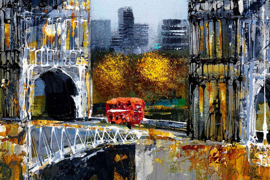 London's Finest Hour - Original SOLD by artist Simon Wright - Wyecliffe Galleries