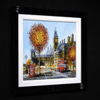 London Sidewalk - Original - SOLD by artist Simon Wright - Wyecliffe Galleries